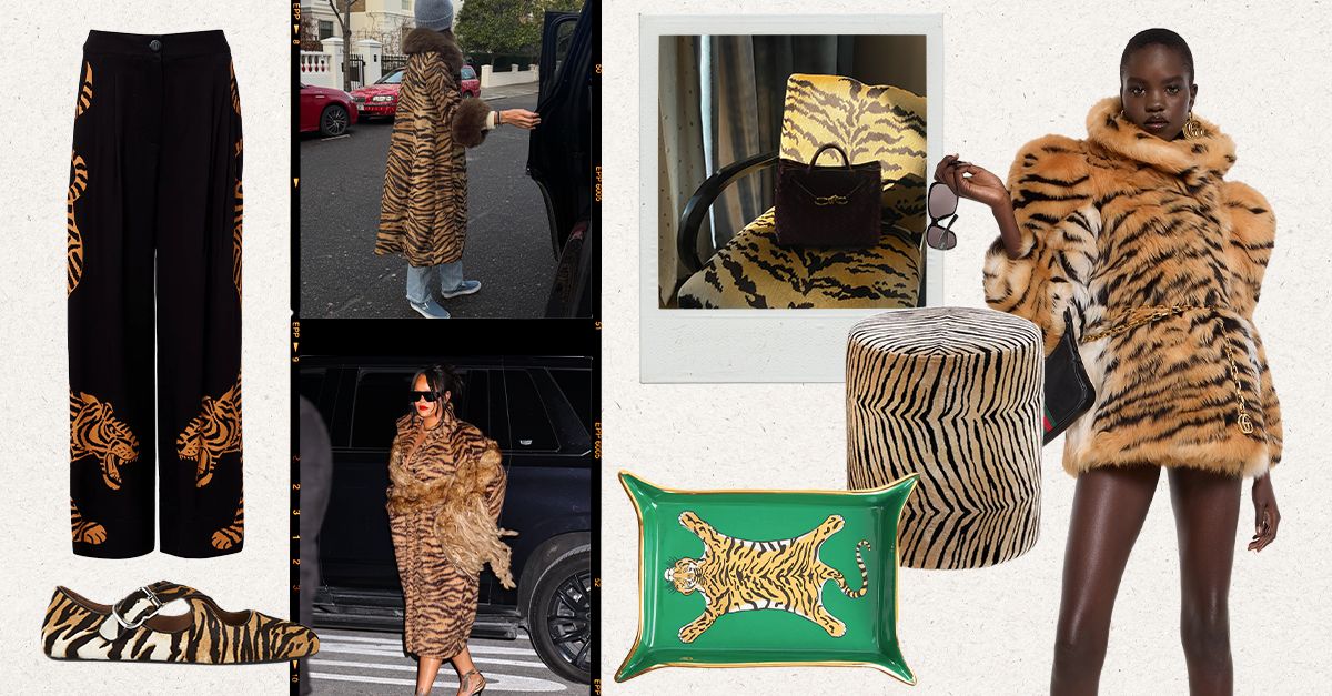 Sorry, Leopard—Tiger Is the It Print for Fashion and Home