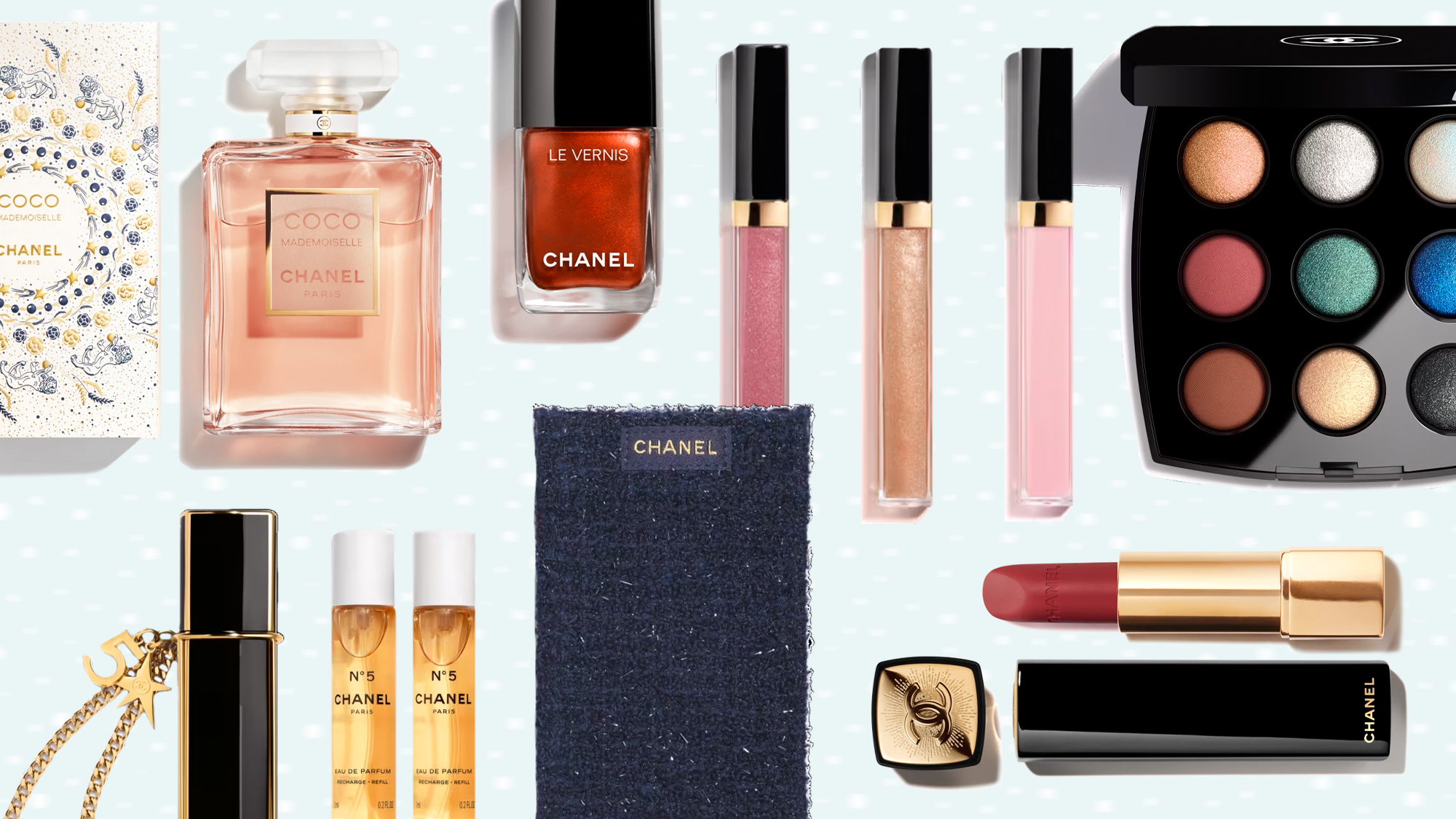 Gif of Chanel Beauty Holiday Collection