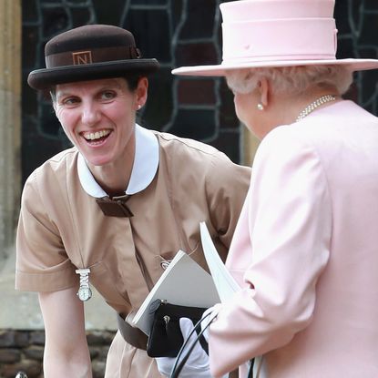 Prince George, Princess Charlotte, and Prince Louis's nanny