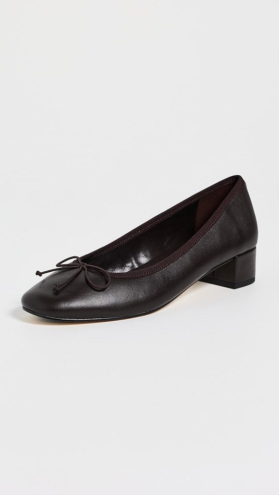 Maddi Pumps - Chocolate Nappa
