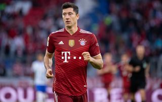 Bayern Munich striker Robert Lewandowski | Barcelona v Bayern Munich live stream