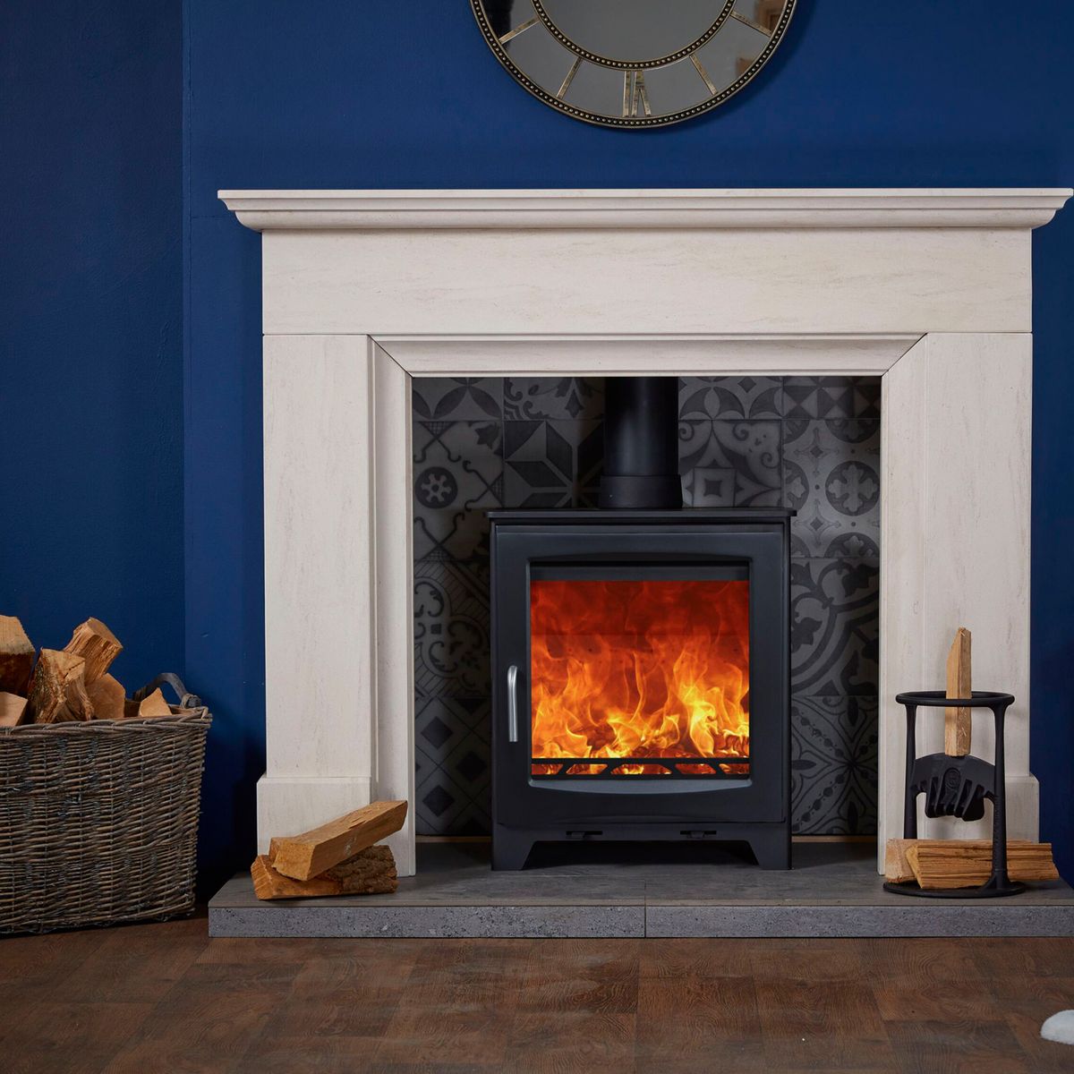 Wood burner vs open fire: which should you choose? | Ideal Home