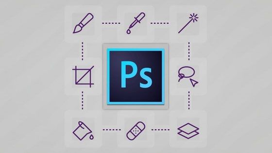 Photoshop logo and icons