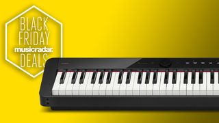 Casio PX-S1100 on a yellow background