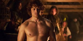 Jamie Shirtless in Outlander on Starz