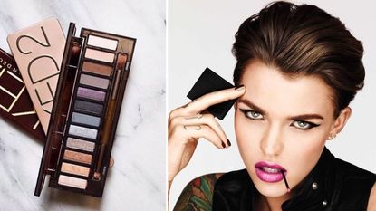 Ruby Rose wearing Urban Decay