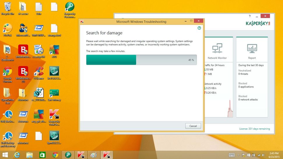 Kaspersky antivirus worker process high cpu usage