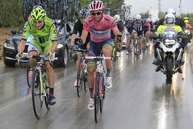Race leader Michael Matthews (Orica-GreenEdge) called for a go-slow