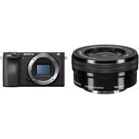 Sony A6500 with 16-50mm lens:  (was $1,498)