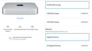 The option to add 10Gb Ethernet to your M1 Mac Mini