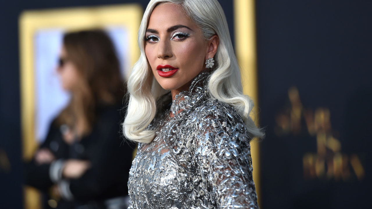 Lady Gaga arrives at the Premiere Of Warner Bros. Pictures&#039; &#039;A Star Is Born&#039; at The Shrine Auditorium on September 24, 2018 in Los Angeles, California.