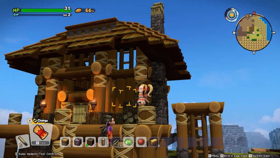 Dragon Quest Builders 2 recipes all the room and food recipes in