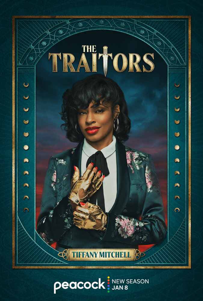 Tiffany Mitchell's portrait for 'The Traitors' season 4.