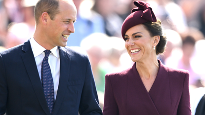 The Prince And Princess Of Wales Commemorate The Life Of Queen Elizabeth II