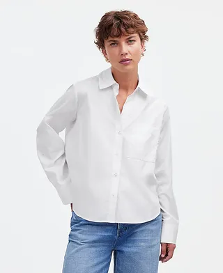 Madewell Cotton-Poplin Shirt