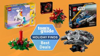 Compilation showing holiday Lego sets