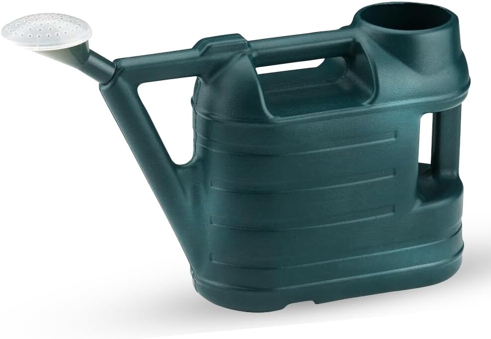 Watering Can Outdoor 6.5 L - Perfect Gardening Tool for Watering Plants - Light Weight Watering Cans - Green - Zuvo