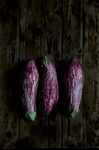 Three Nubia Eggplants