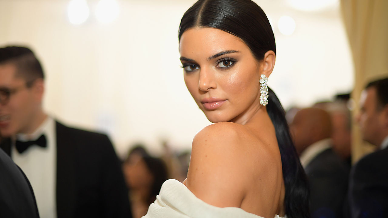 Kendall Jenner attends the Heavenly Bodies: Fashion &amp; The Catholic Imagination Costume Institute Gala at The Metropolitan Museum of Art on May 7, 2018 in New York City.