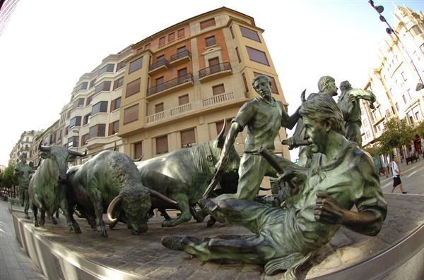 Bullfighting is one of Pamplona's most symbolic sports