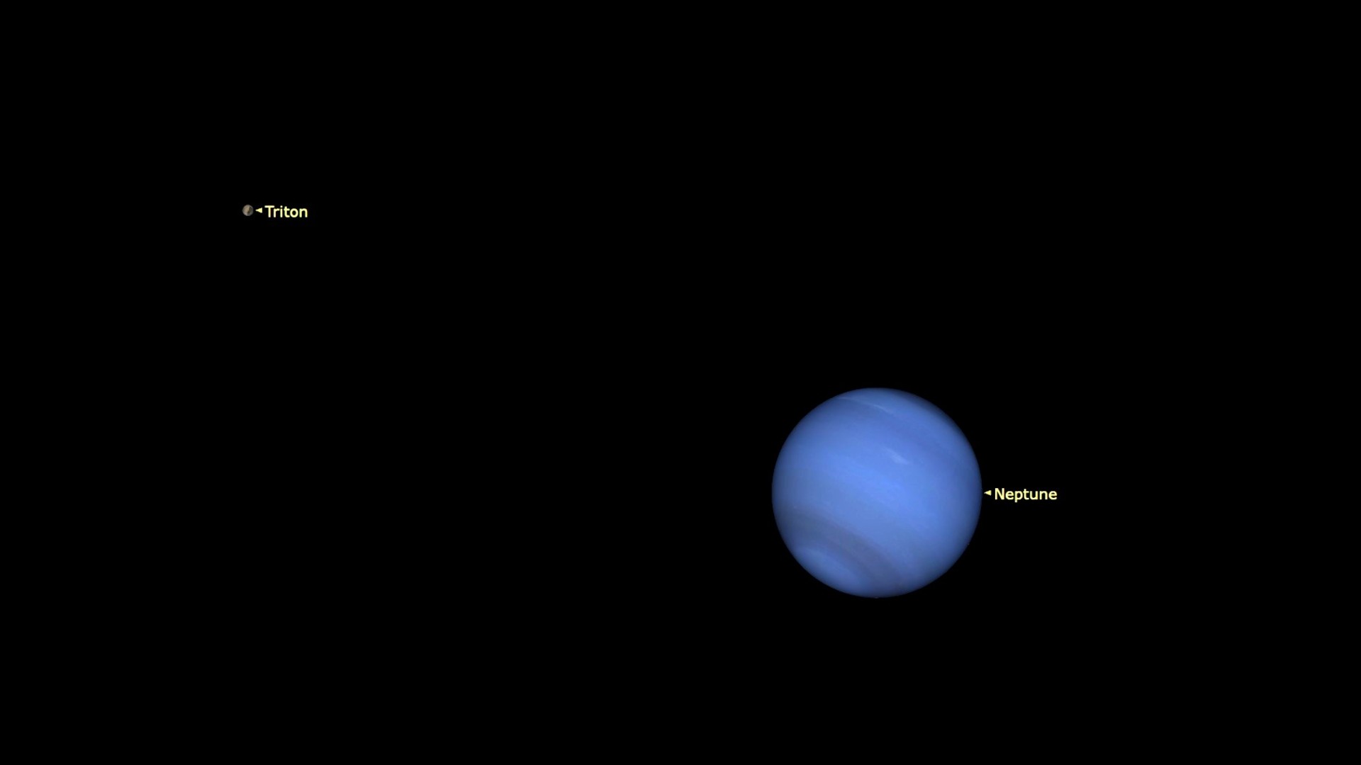 a deep blue orb on a black background