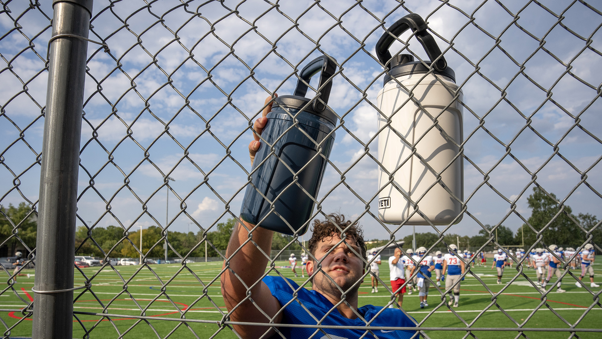 YETI Silo Jug in use