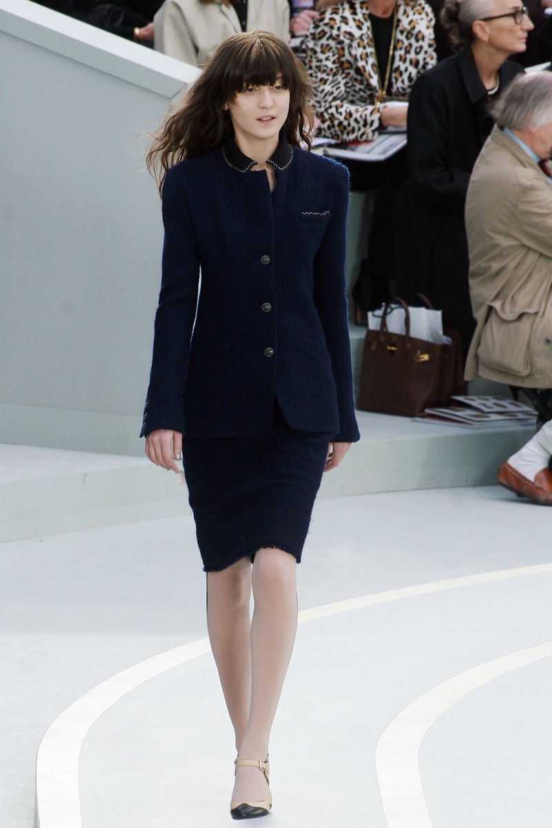 france february 29 chanel fall winter 2008 2009 ready to wear fashion show in paris in paris, france on february 29, 2008 photo by frederic souloygamma rapho via getty images