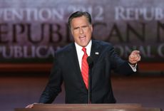 Mitt Romney at the Republican National Convention