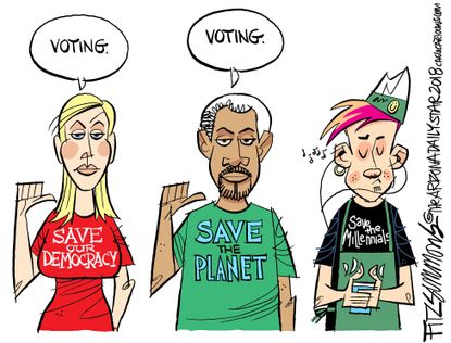 U.S. Midterm elections voting millennials
