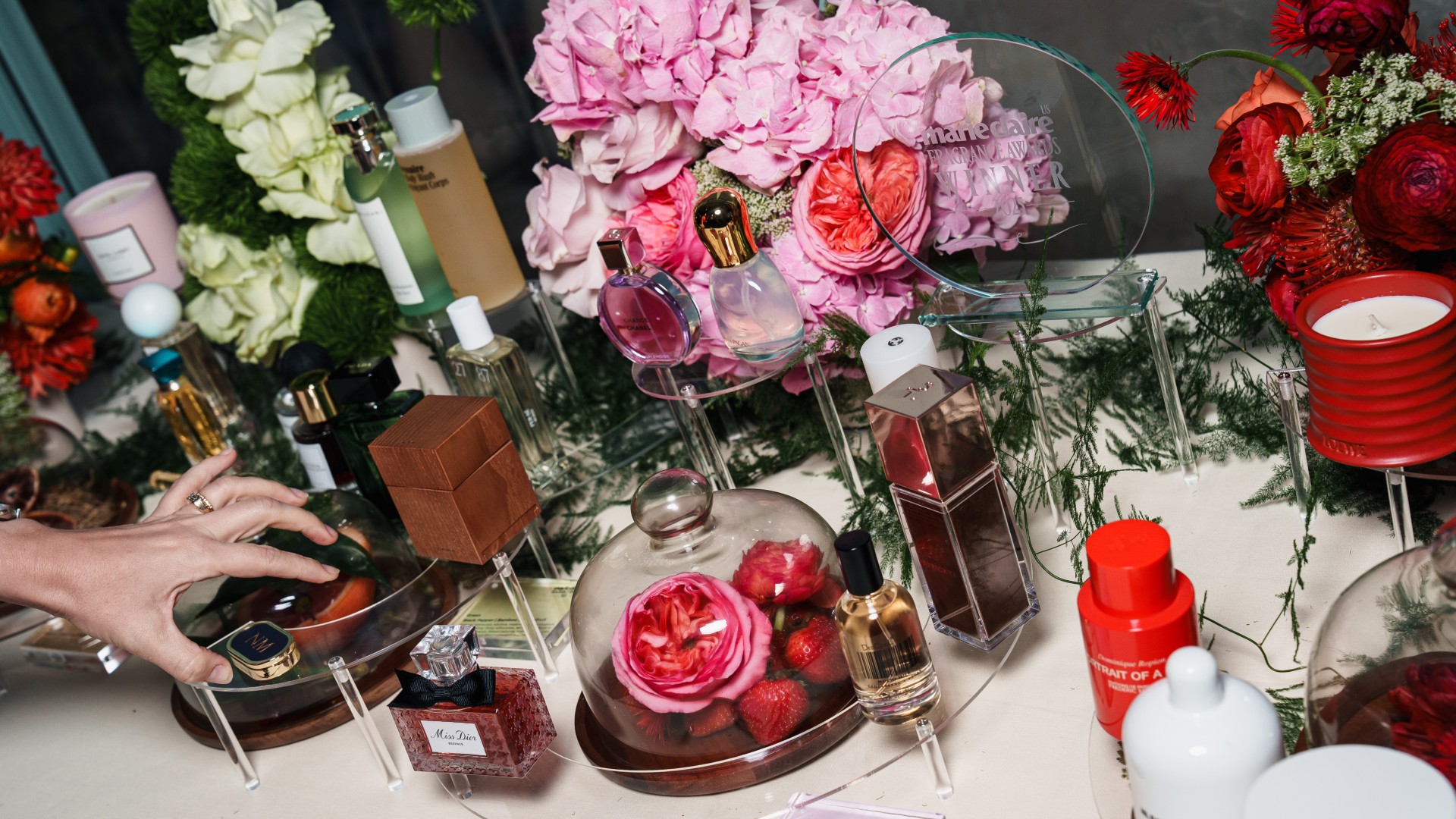 fragrance winners from marie claire fragrance awards