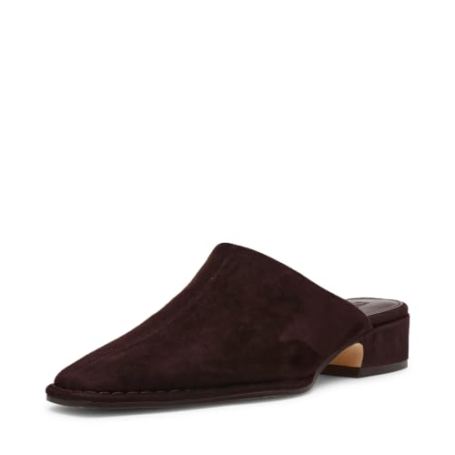 Steve Madden Women's Dessa Mule, Brown Suede, 7.5