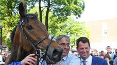 BATTAASH and Dane O'Neill win the Group 2 Temple Stakes at Haydock Park 26/5/18Photograph by Grossick Racing Photography 0771 046 1723