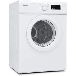 white vented tumble dryer