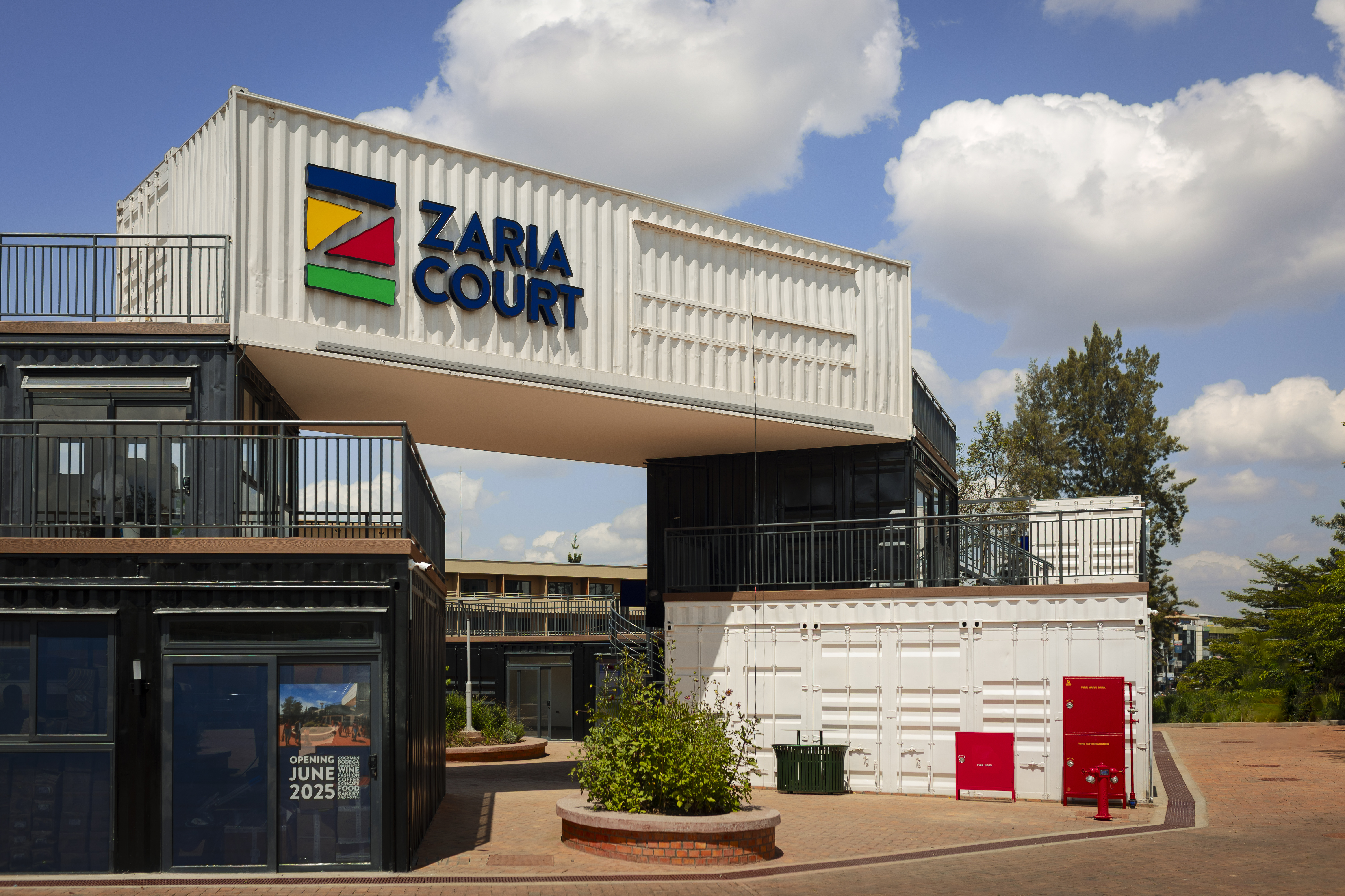 zaria court by NLÉ, in Rwanda