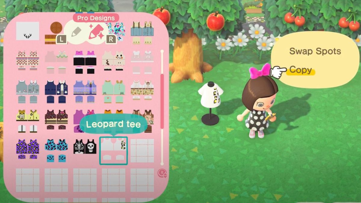 Beginners guide to creating your own fashion line in Animal Crossing: New Horizons