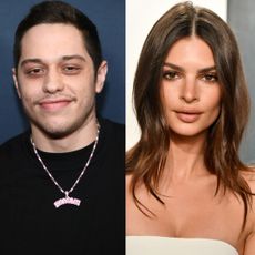 Pete Davidson and Emily Ratajkowski