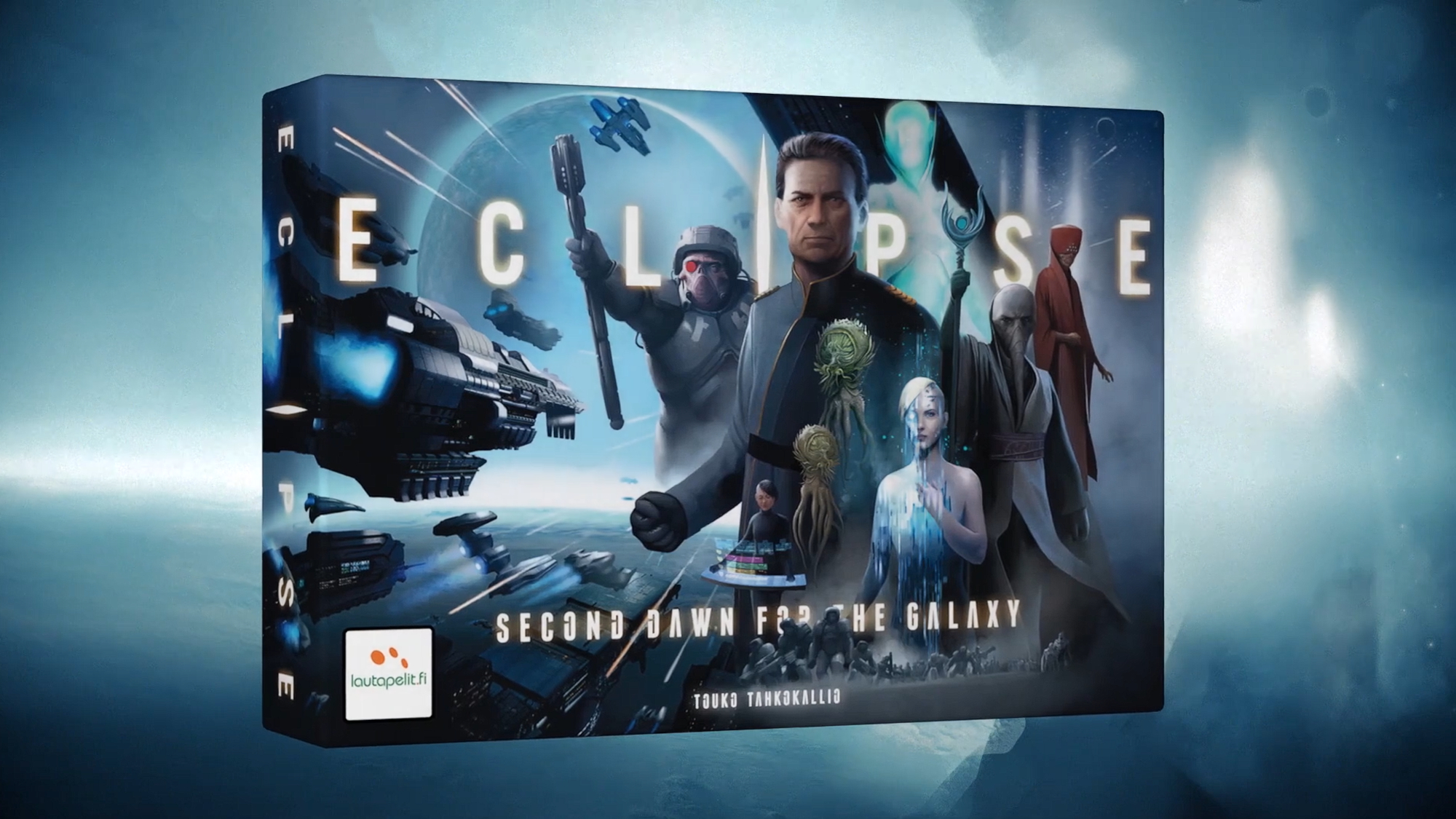 The box art for space board game "Eclipse Second Dawn for the Galaxy"