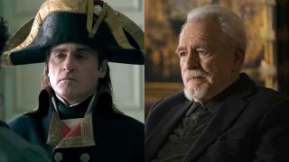 Joaquin Phoenix in Napoleon and Brian Cox in Succession 