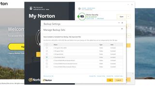 How to use Norton Cloud Backup: Configuration parameters - what to back up