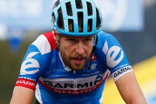 Ryder Hesjedal (Garmin-Sharp) at the 2014 Giro d'Italia