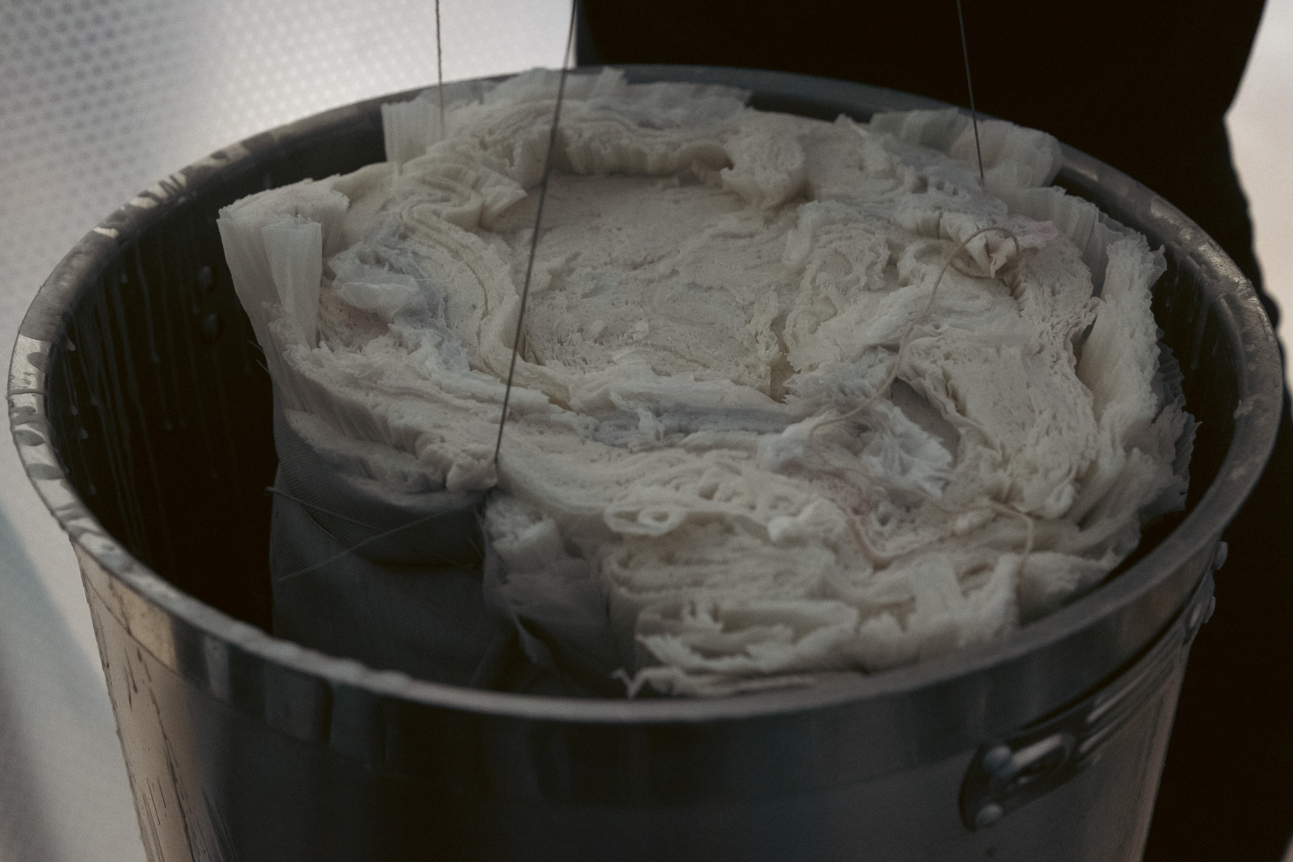 Issey Miyake making process for paper installation for Milan Design Week 2026