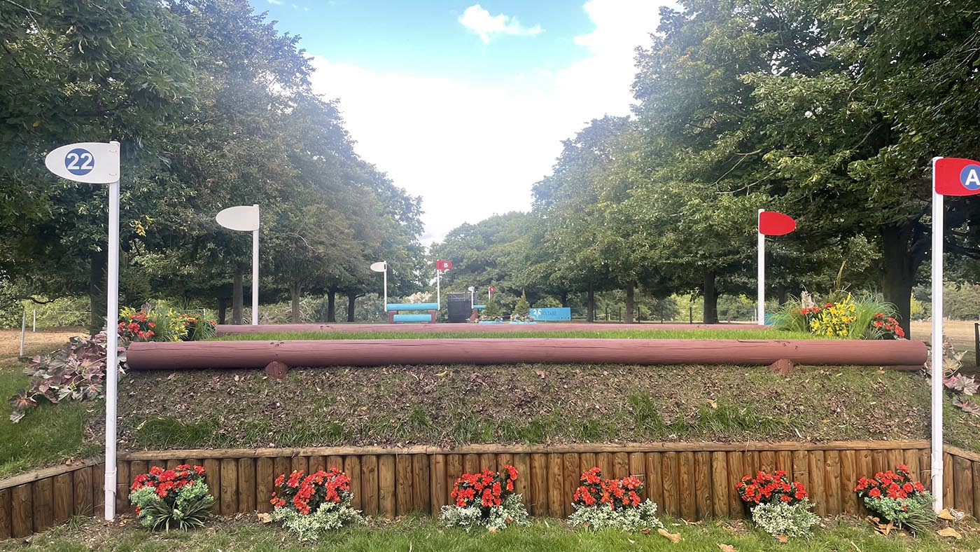 Burghley Horse Trials cross-country course