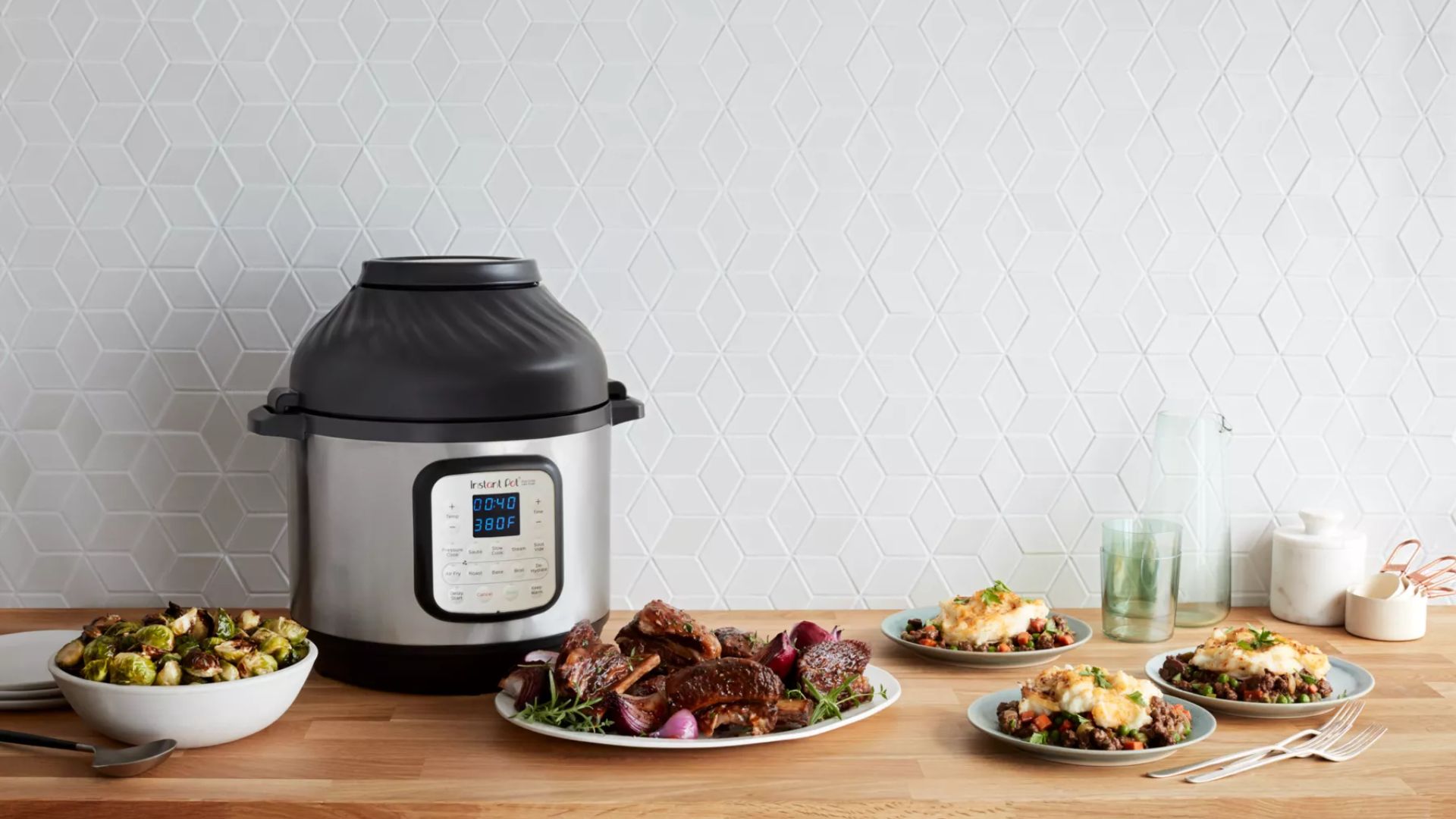 Air fryer power xl and instant top pot duo crisp 8