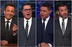 Late-night comedians say Trump is losing the shutdown