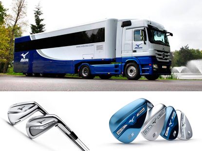 Mizuno tour truck