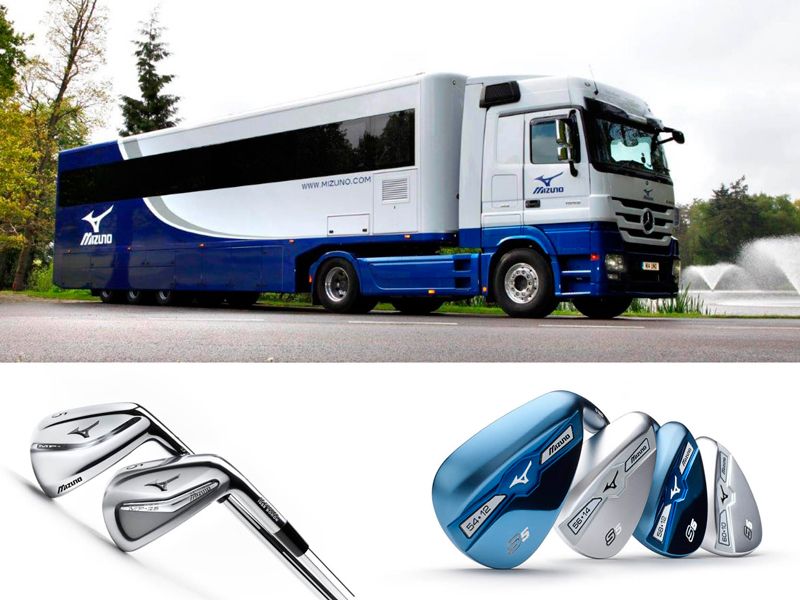 Mizuno tour truck