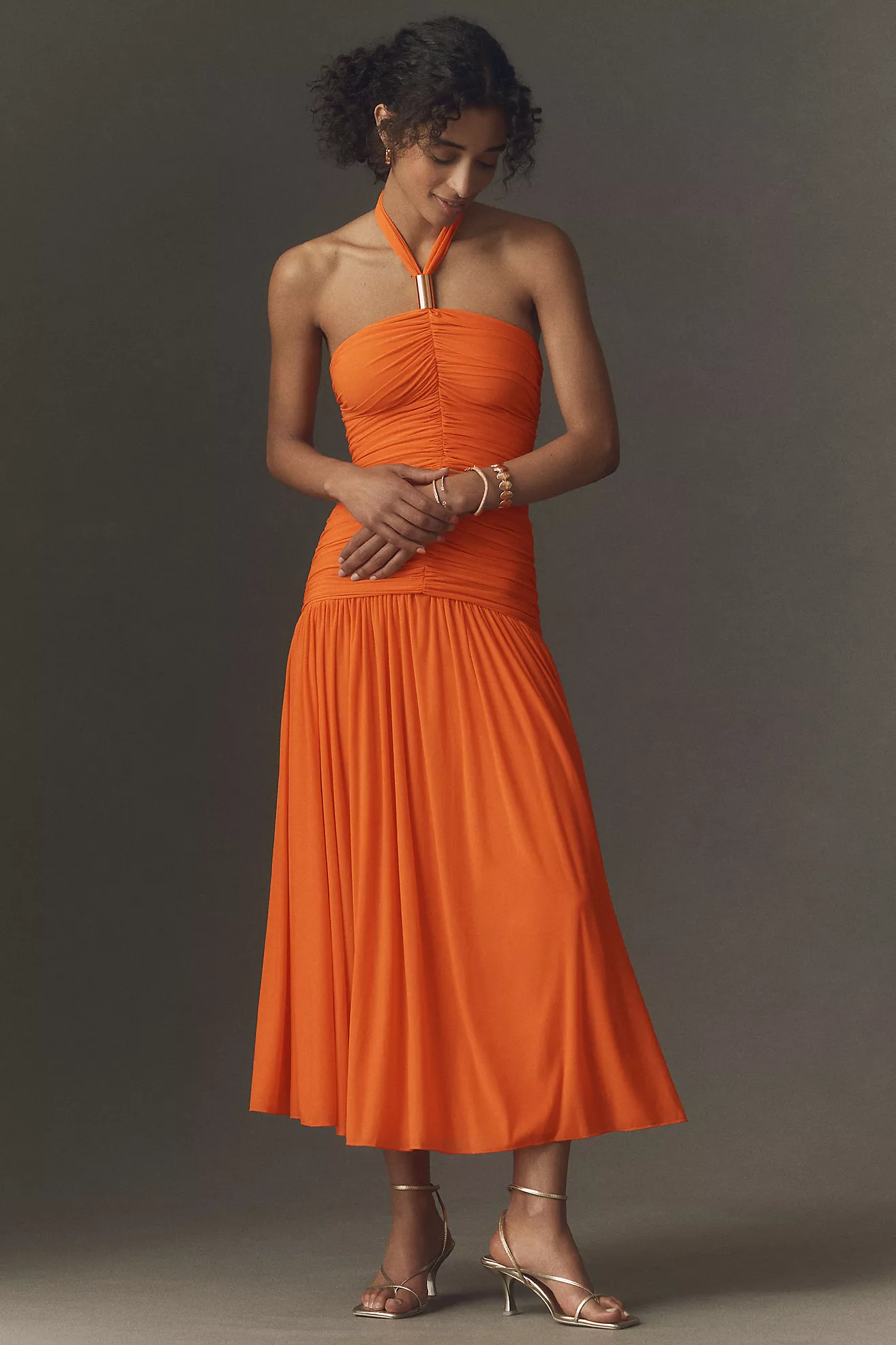 Ronny Kobo Wrenley Midi Dress