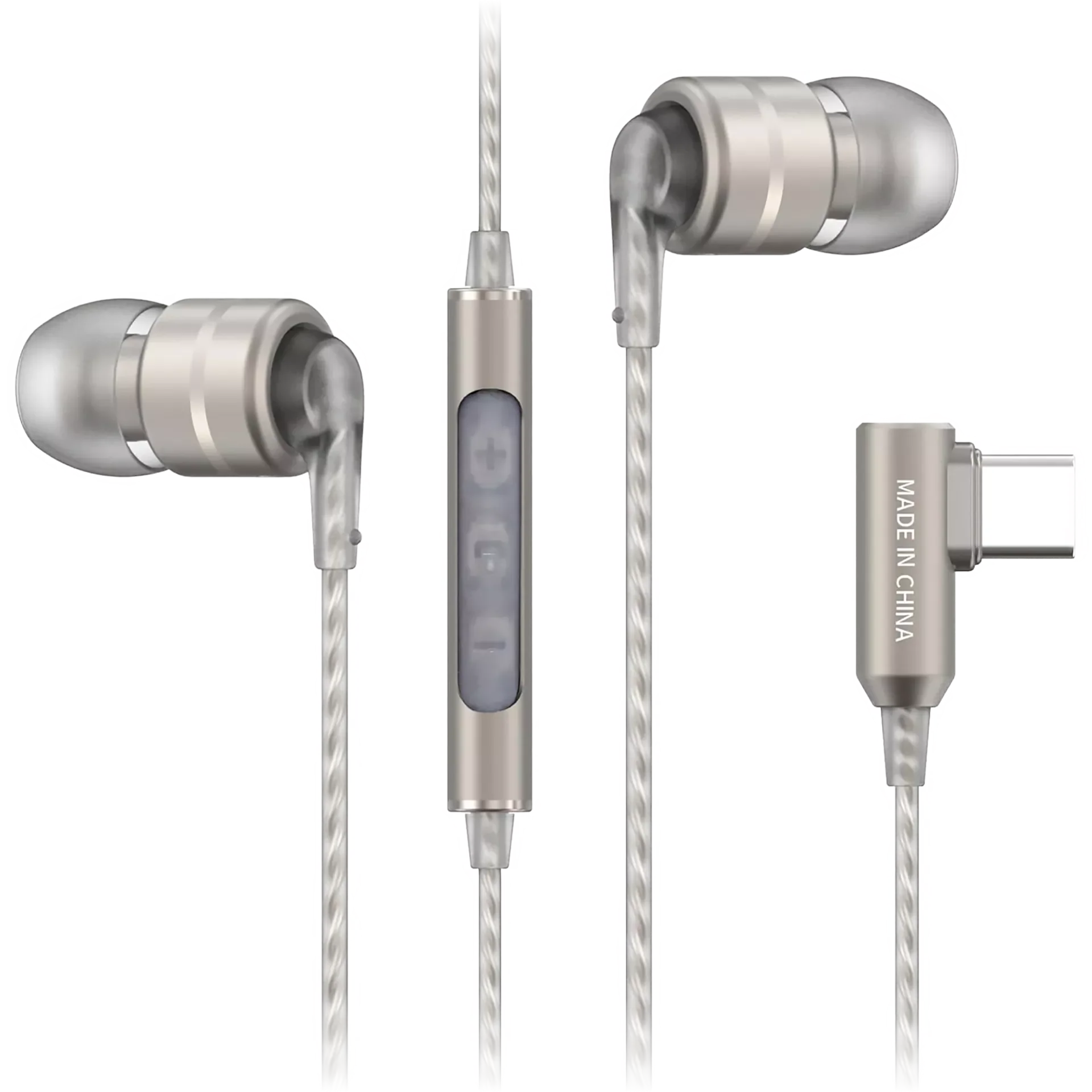 SoundMagic E80D wired earbuds on a white background 