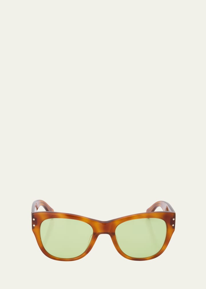 Renee Rectangle Acetate Sunglasses