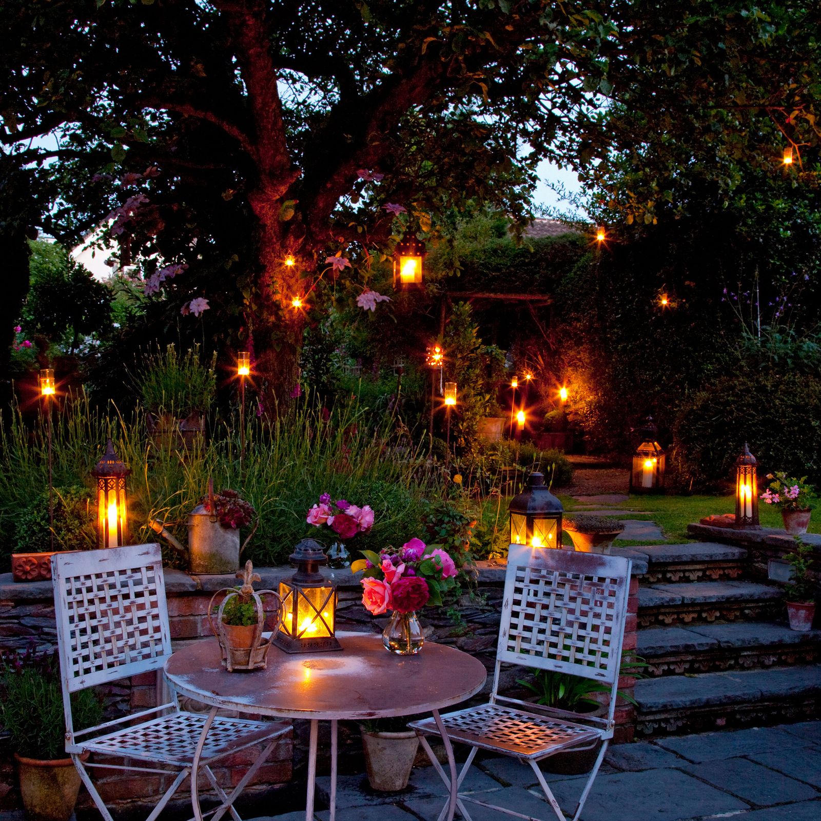 Outdoor tree light ideas 10 ways to illuminate your garden Ideal Home